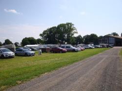 Voller Parkplatz